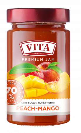 Gem - Gem de piersici-mango Premium Vita 370 gr