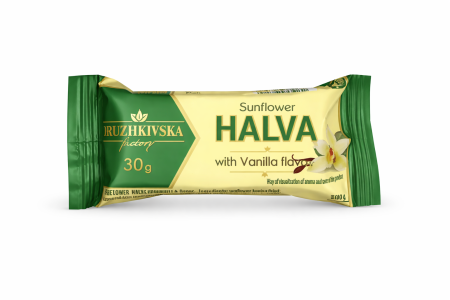 % Promotii % - Halva din semințe de floarea-soarelui cu aromă de vanilie 30 g