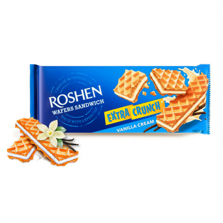 Biscuiti si Napolitane - Napolitane EXTRA CRUNCH, vanilie 142 gr