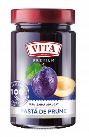 Gem - Magiun de prune fara zahar adaugat Vita Premium 370 gr