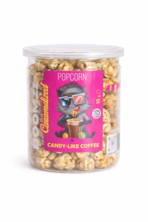 Cofetarie - Popcorn caramelizat cafea 1/90 gr