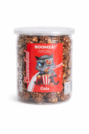 Cofetarie - Popcorn caramelizat cola 1/90 gr