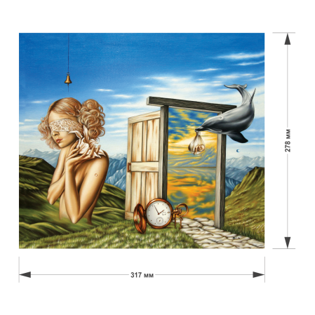 Puzzle din lemn A Flower In The Soul, 220 piese [4]