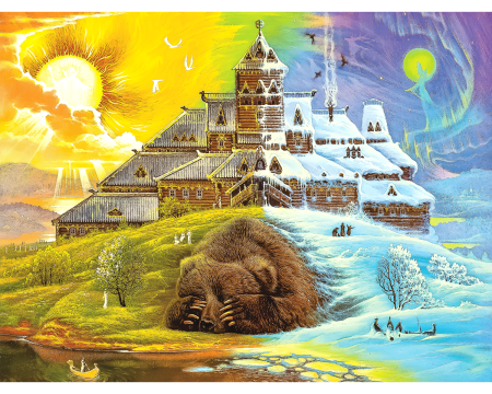 Puzzle din lemn Awakening, 450 piese [5]