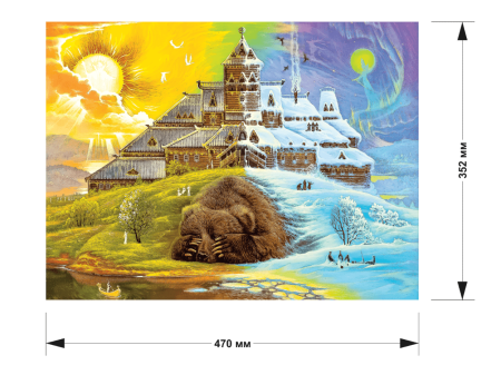 Puzzle din lemn Awakening, 450 piese [4]