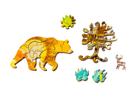 Puzzle din lemn Awakening, 450 piese [3]
