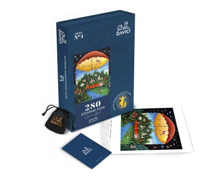 Puzzle din lemn Day And Night, 280 piese [2]
