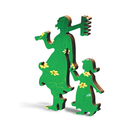 Puzzle din lemn Day And Night, 280 piese [3]