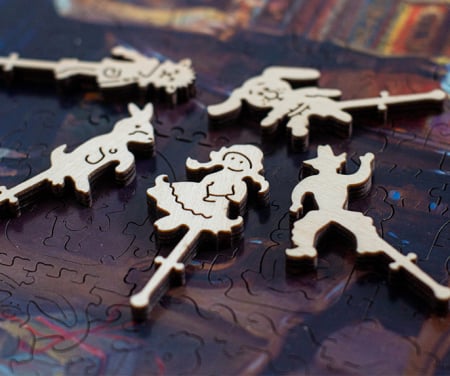 Puzzle din lemn Doll’s house, 240 piese [2]