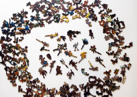 Puzzle din lemn Doll’s house, 240 piese [5]