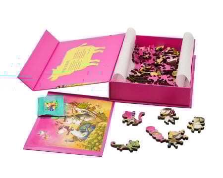 Puzzle din lemn Flying Cows, 65 piese [9]