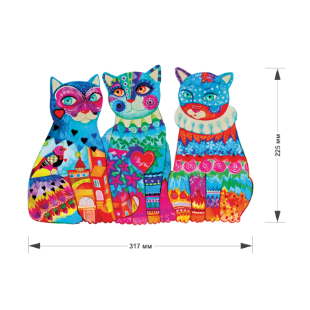 Puzzle din lemn Friendship, 180 piese [7]