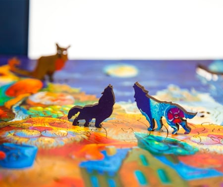 Puzzle din lemn Full Moon Feast, 195 piese [2]