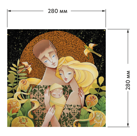 Puzzle din lemn Golden Sun, 240 piese [4]