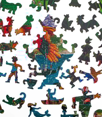 Puzzle din lemn Good Morning, 170 piese [6]
