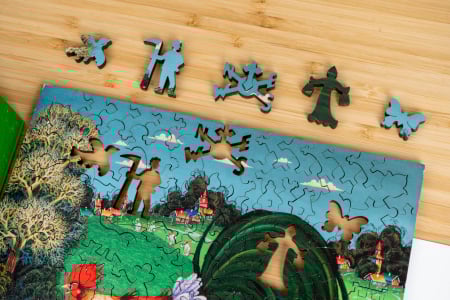 Puzzle din lemn Good Morning, 170 piese [5]