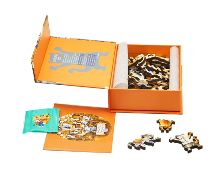Puzzle din lemn Happy cats, 50 piese [7]
