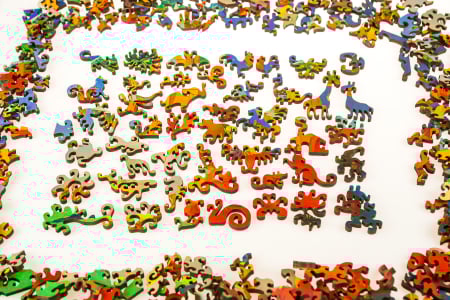 Puzzle din lemn Heavenly Postman, 230 piese [4]