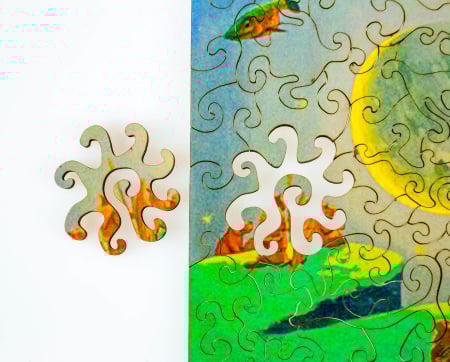 Puzzle din lemn Heavenly Postman, 230 piese [2]