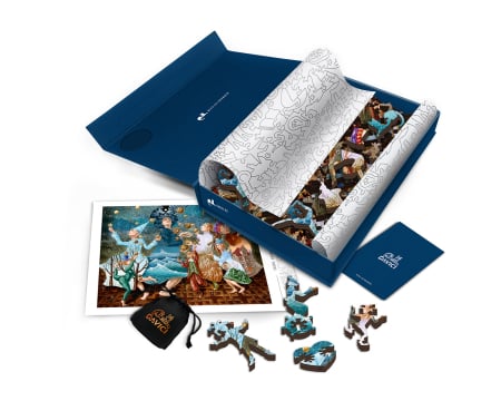 Puzzle din lemn Jugglers, 210 piese [1]
