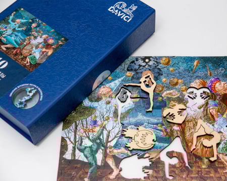 Puzzle din lemn Jugglers, 210 piese [2]