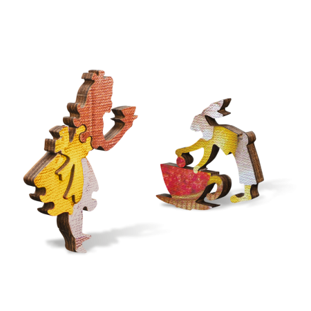 Puzzle din lemn Mad Tea Party, 350 piese [3]