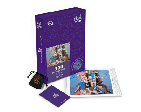 Altele - Puzzle din lemn Mad Tea Party, 350 piese