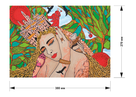 Puzzle din lemn Message, 300 piese [6]
