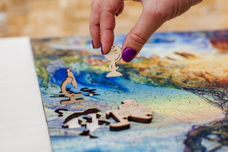 Puzzle din lemn Millenium Tree, 1100 piese [2]