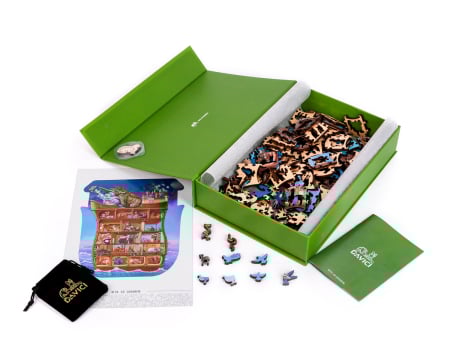 Altele - Puzzle din lemn Noah's Ark, 210 piese