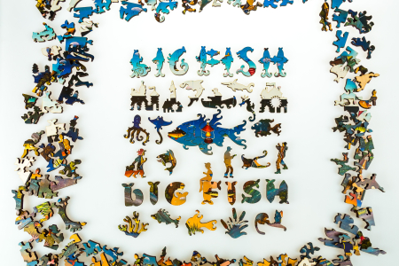 Puzzle din lemn On Land And Sea, 175 piese [2]