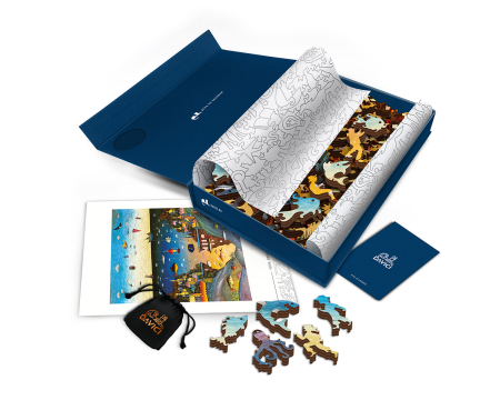 Puzzle din lemn On Land And Sea, 175 piese [1]