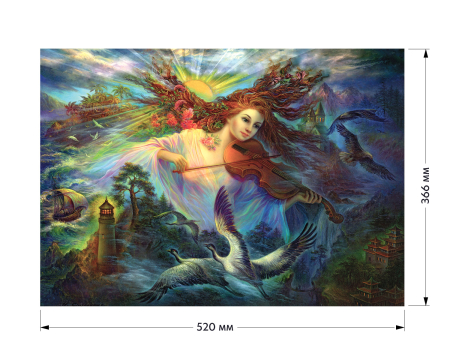 Puzzle din lemn Peace on Earth, 700 piese [5]