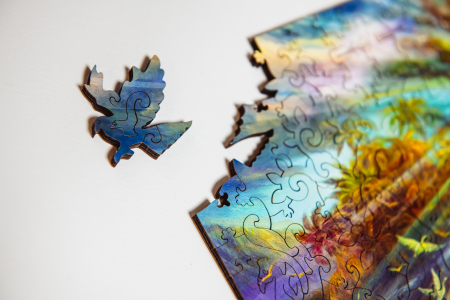 Puzzle din lemn Peace on Earth, 700 piese [2]
