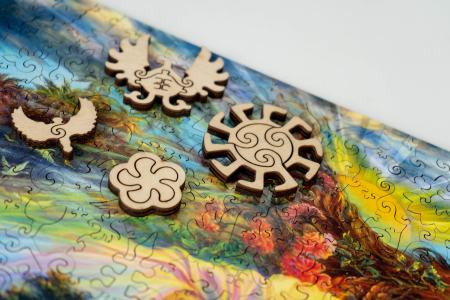 Puzzle din lemn Peace on Earth, 700 piese [4]