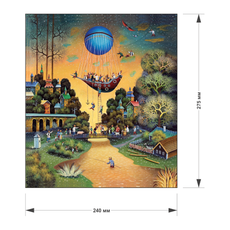Puzzle din lemn Spectacular frigate, 130 piese [2]