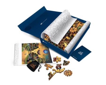 Puzzle din lemn Spectacular frigate, 130 piese [1]