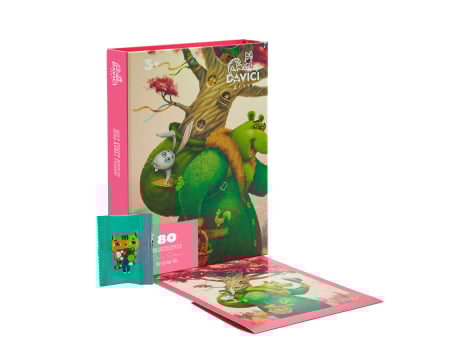 Puzzle din lemn The green Bear, 80 piese [8]