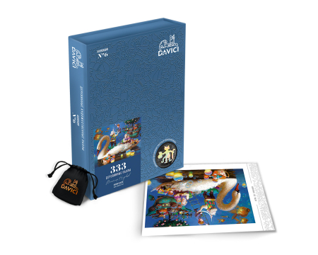 Altele - Puzzle din lemn Time of fairy tales, 333 piese