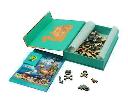 Puzzle din lemn Treasure Ship, 60 piese [1]