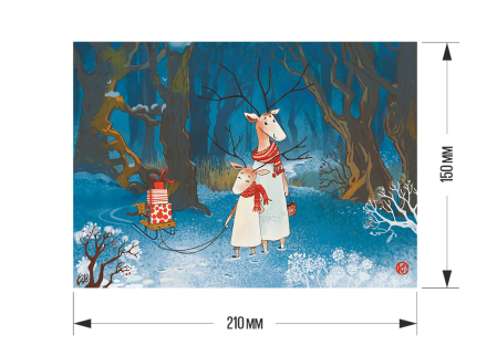 Puzzle din lemn Winter and Sledges, 60 piese [3]