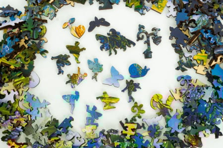 Puzzle din lemn Wistera Moon, 250 piese [4]