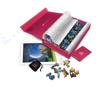 Puzzle din lemn Wistera Moon, 250 piese [1]