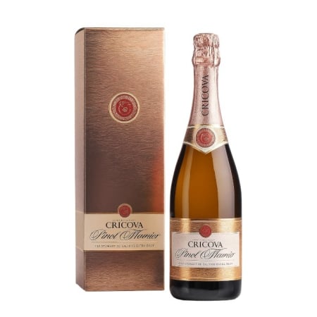 Extra brut - Spumant Cricova, Pinot Meunier, Extra Dry, Cutie, 0.75l