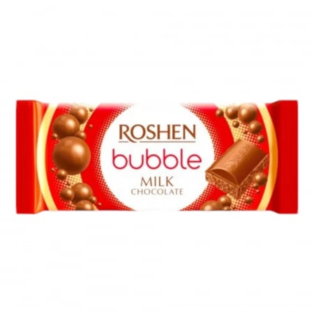 Dulciuri - Tableta aerata BUBBLE ciocolata cu lapte 80 gr