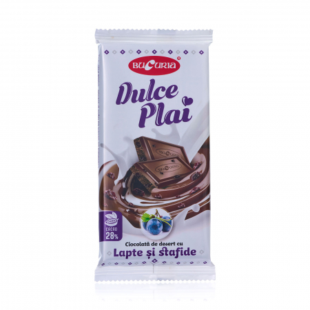 Tablete Dulce Plai cu lapte si stafide 1/90