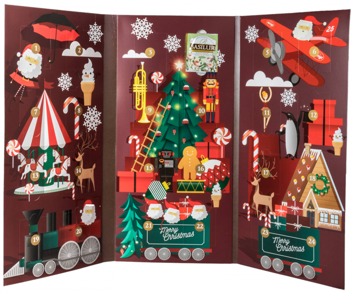 Christmas Advent Calendar Red [2]