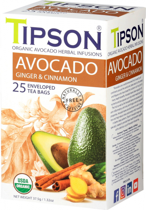 Organic Avocado Ginger & Cinnamon [2]