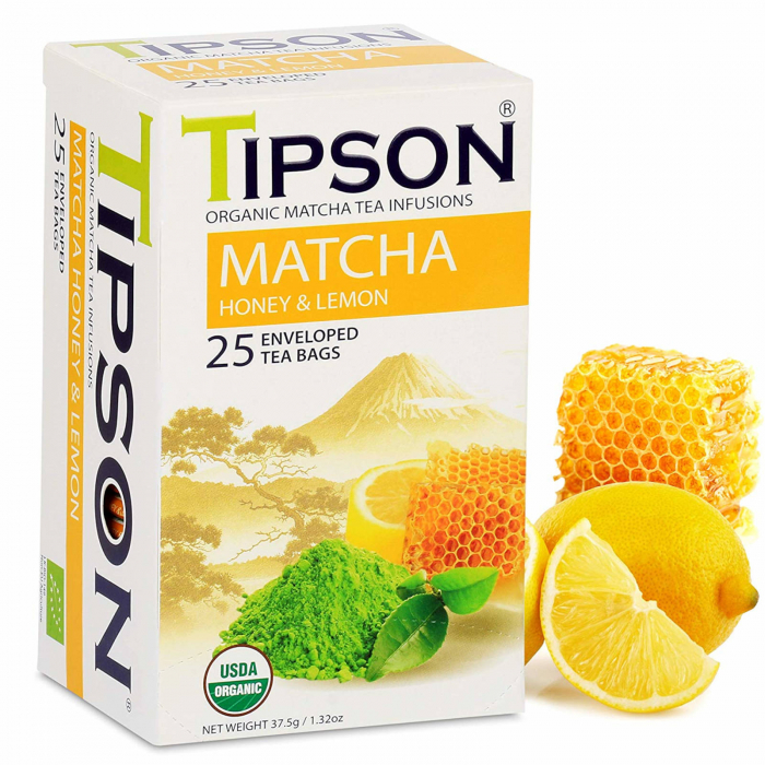 Organic Matcha Honey & Lemon [3]