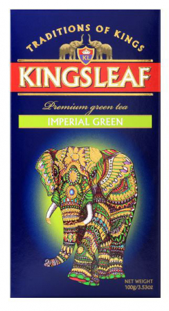 KINGSLEAF - Ceai Verde, Kingsleaf, Imperial Green, 25 plicuri, 37.5 g